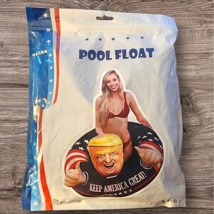 NinoStar Trump Pool Float 2024 Keep America Great Inflatable‎ Raft
